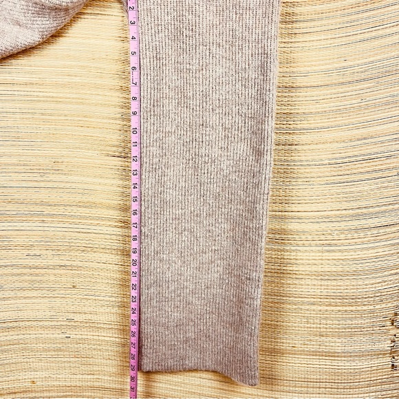 ANTHROPOLOGIE by Saturday/Sunday Dina Lounge Ribbed Knit Cozy Pants Beige Size S - Picture 12 of 12